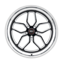 Load image into Gallery viewer, Weld S107 22X10.5 Laguna 5X115 ET20 BS6.5 Gloss Black MIL Dia 71.5 S10720590P20