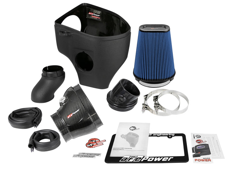 aFe Magnum Force Stage-2 Track Series Carbon Fiber AIS w/ Pro 5R Media - 18 Dodge Challenger V8-6.2L - GTR Auto