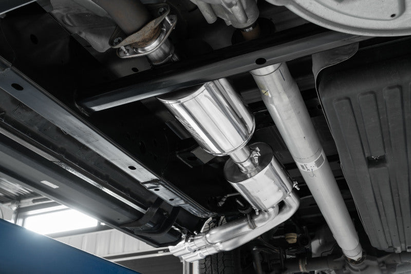 MBRP 15-20 Ford F150 T409 Pre-Axle 4in OD Tips Dual Outlet 3in Cat Back Exhaust - GTR Auto