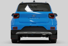 Load image into Gallery viewer, Rally Armor 20-26 Hyundai Venue Black Mud Flap Blue Logo MF65-UR-BLK/BL