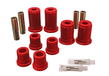 Load image into Gallery viewer, Energy Suspension 92-94 K-5 Blazer / 92-99 Denali/Suburban/Yukon Red Front Control Arm Bushing Set - GTR Auto