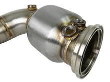 Load image into Gallery viewer, aFe Twisted Steel Street Series Down-Pipe 14-19 MINI Cooper S L4-2.0L (t) - GTR Auto