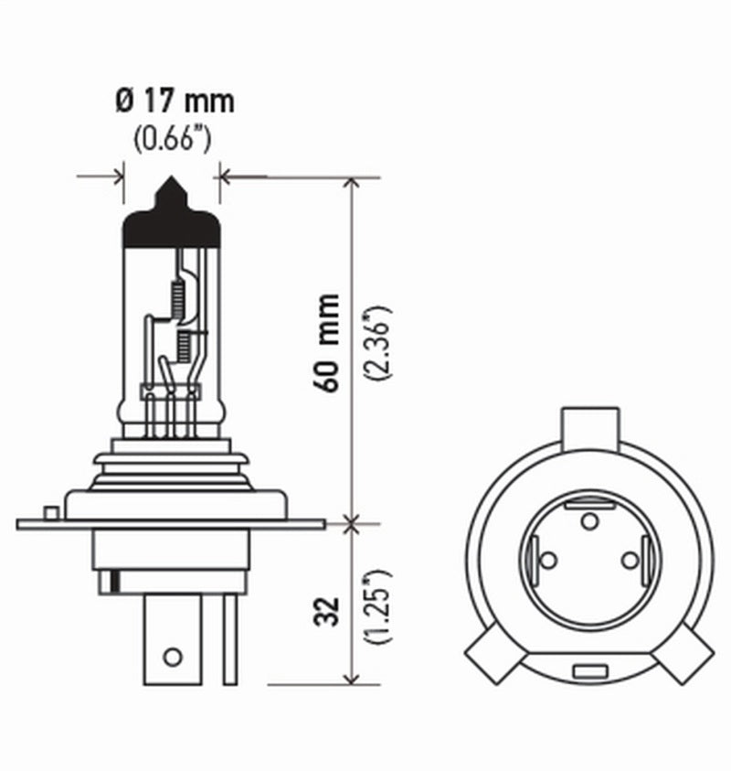 Hella Bulb Hs1 12V 35/35W Px43T T4625 Sb - GTR Auto