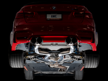 Load image into Gallery viewer, AWE Tuning BMW F8X M3/M4 Track Edition Catback Exhaust - Chrome Silver Tips - GTR Auto