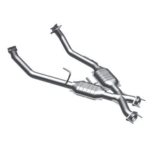 Load image into Gallery viewer, MagnaFlow Direct Fit Catalytic Converter Mustang X-Pipe 86-93 50-Sta