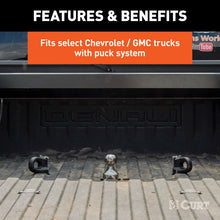 Load image into Gallery viewer, Curt OEM Puck System 2-5/16in Gooseneck Ball &amp; Safety Chain Anchor Kit
