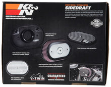 Load image into Gallery viewer, K&amp;N Street Metal Intake System 2017 Harley-Davidson Shaker Silver H/D Touring Models