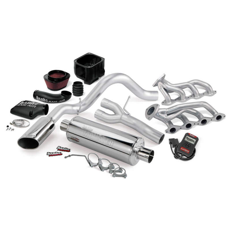 Banks Power 99-01 Chev 4.8-5.3L 1500-SCSB PowerPack System non-A/I - GTR Auto