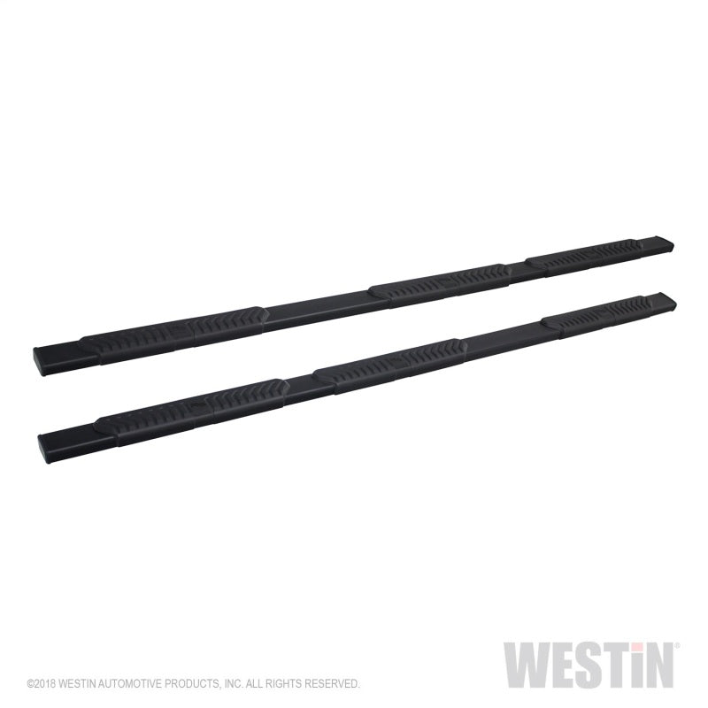 Westin 2019 Chevrolet Silverado/Sierra 1500 Crew Cab (5.5ft) R5 Modular Nerf Step Bars - Black - GTR Auto