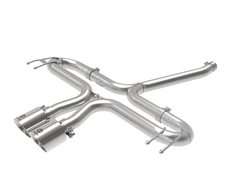 aFe Takeda 2-1/2in 304 SS Axle-Back Exhaust w/Polished Tips 17-20 Honda Civic Sport L4-1.5L (t) - GTR Auto
