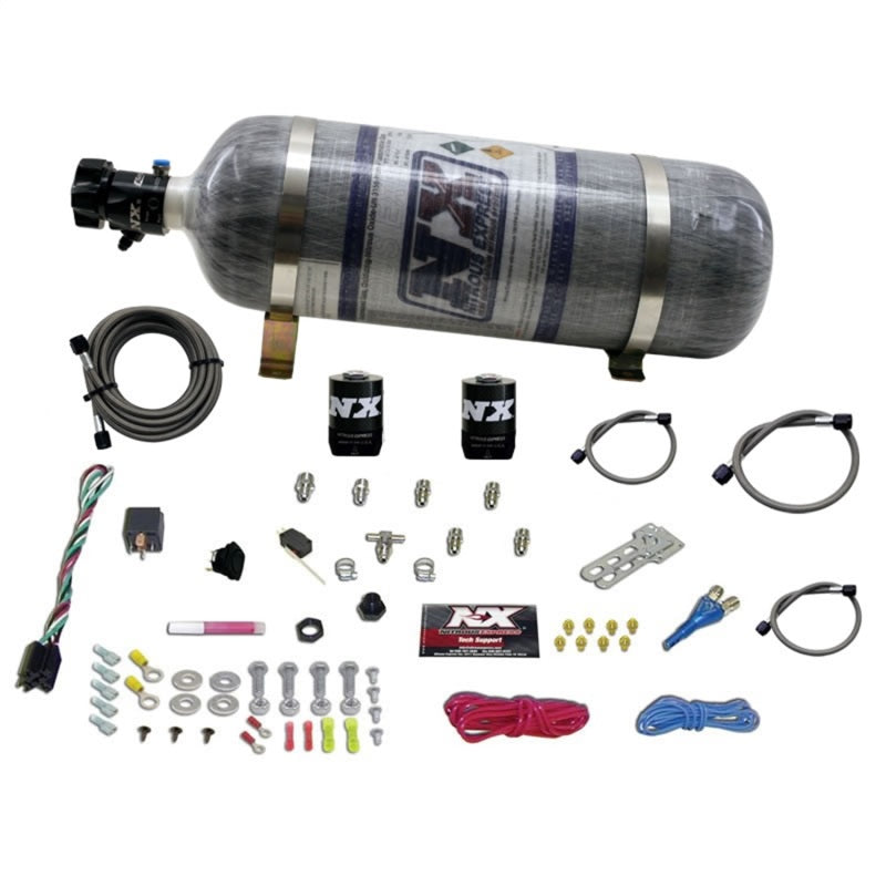 Nitrous Express All Sport Compact EFI Single Nozzle Nitrous Kit w/Composite Bottle - GTR Auto