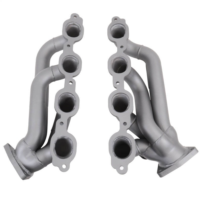 BBK 14-18 GM Truck 5.3/6.2 1 3/4in Shorty Tuned Length Headers - Titanium Ceramic - GTR Auto