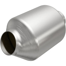 Load image into Gallery viewer, MagnaFlow Universal Catalytic Converter 2.50inch CA Spun Cen/Ang