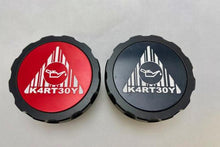 Load image into Gallery viewer, Kartboy Subaru Oil Cap w/Black and Red Center Logo Inserts