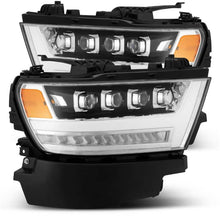Load image into Gallery viewer, AlphaRex 19-20 Ram 1500HD NOVA LED Proj Headlights Plank Style Chrome w/Activ Light/Seq Signal/DRL - GTR Auto