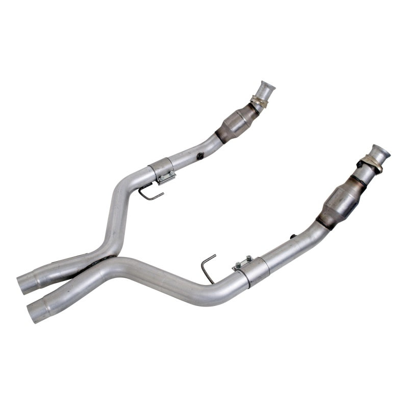 BBK 05-10 Mustang 4.6 GT High Flow X Pipe With Catalytic Converters - 2-3/4 - GTR Auto