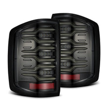 Load image into Gallery viewer, AlphaRex 14-18 Chevy Silverado 1500 Luxx-Series LED Tail Lights Alpha-Black w/Activ Light/Seq Signal - GTR Auto
