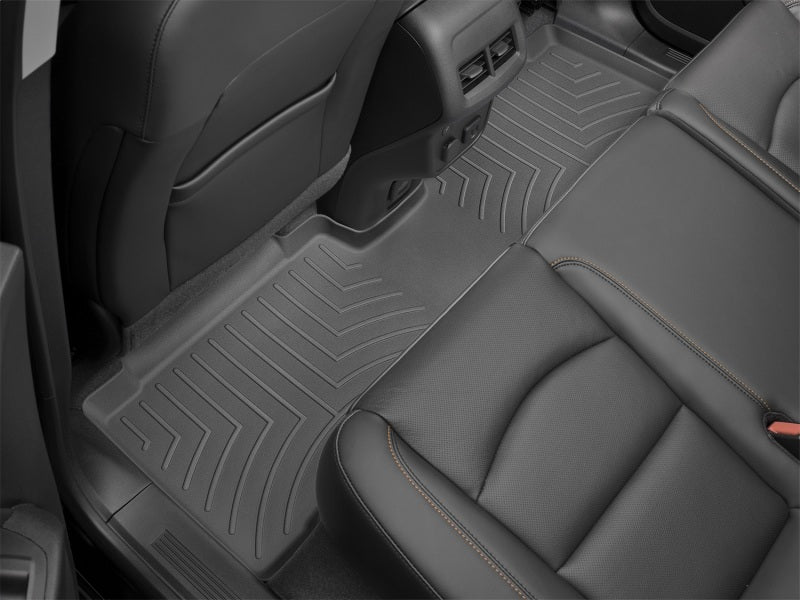 WeatherTech BMW X7 50i (w/6-passenger seating) Rear FloorLiner - Black - GTR Auto