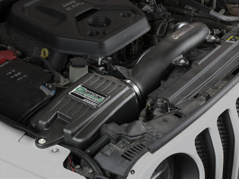 aFe Quantum Pro 5R Cold Air Intake System 18-20 Jeep Wrangler JL L4-2.0L (t) - GTR Auto