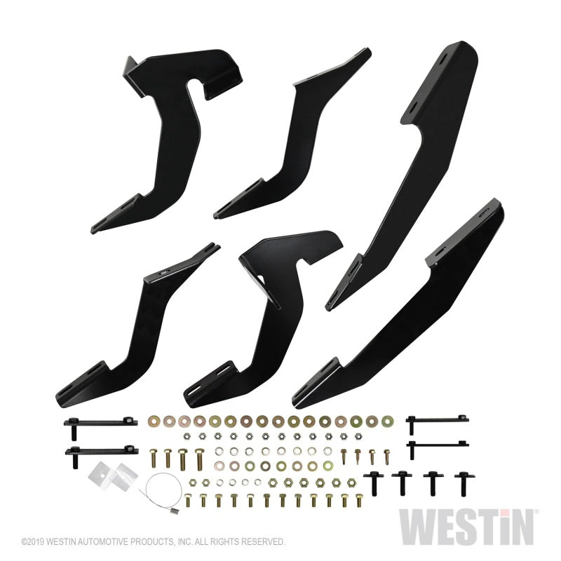 Westin 18-22 Chevrolet Traverse Running Board Mount Kit - Blk - GTR Auto