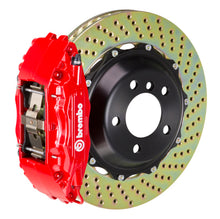 Load image into Gallery viewer, Brembo 06-12 325i Excl xDrive Fr GT BBK 4Pis Cast 2pc 355x32 2pc Rotor Drilled-Red 1H1.8001A2