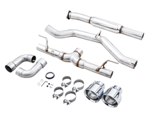 Load image into Gallery viewer, AWE Tuning Subaru BRZ/ Toyota GR86/ Toyota 86 Track Edition Cat-Back Exhaust- Chrome Silver Tips