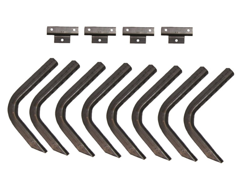 Lund 02-08 Dodge Ram 1500 Std. Cab (54in) EZ Running Board Mounting Bracket Kit - Brite - GTR Auto