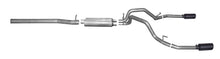 Load image into Gallery viewer, Gibson 14-18 GMC Sierra 1500 Denali 6.2L 3.5in/2.25in Cat-Back Dual Split Exhaust - Black Elite - GTR Auto
