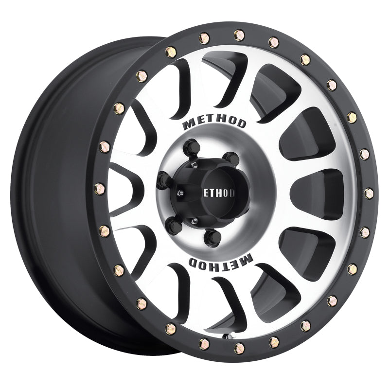 Method MR305 NV 18x9 -12mm Offset 6x5.5 108mm CB Machined/Black Street Loc Wheel MR30589060312N
