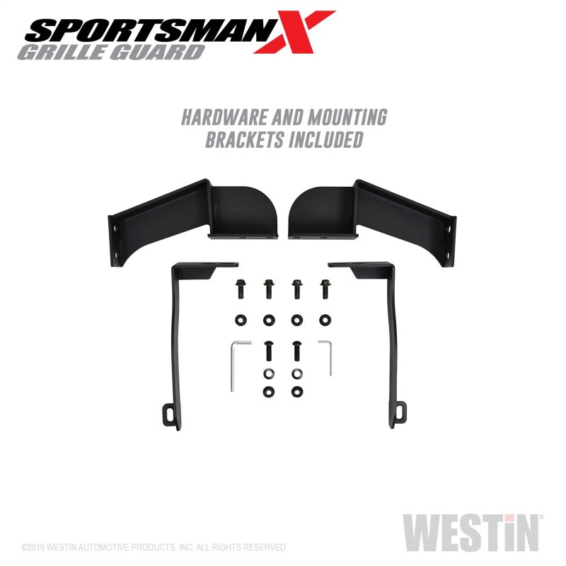 Westin 14-20 Toyota Tundra Sportsman X Grille Guard - Textured Black - GTR Auto