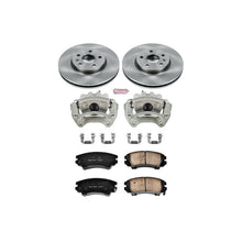 Load image into Gallery viewer, Power Stop 10-11 Saab 9-5 Front Autospecialty Kit w/Cals