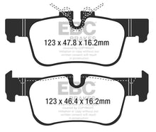 Load image into Gallery viewer, EBC 14+ BMW i3 Electric Ultimax2 Rear Brake Pads - GTR Auto