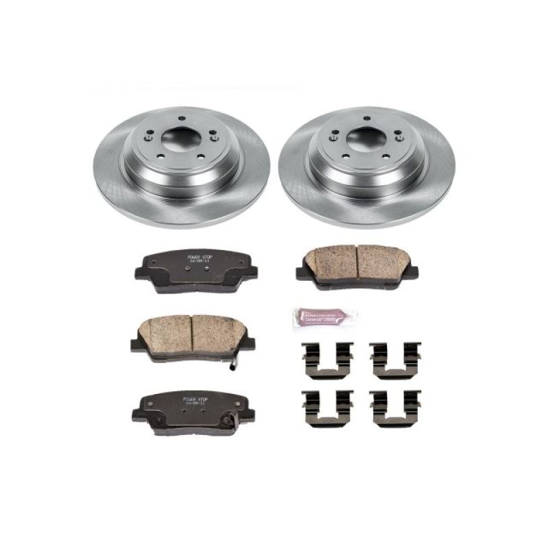 Power Stop 2009 Hyundai Genesis Rear Autospecialty Brake Kit KOE5847
