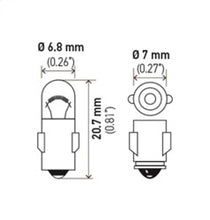 Load image into Gallery viewer, Hella 3898 12V 2W BA7s T2 Halogen Bulb (Min Order Qty 10) - GTR Auto
