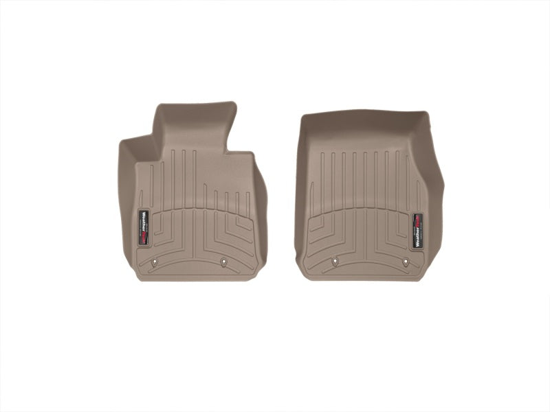 WeatherTech 12+ BMW 3-Series Front FloorLiner - Tan - GTR Auto