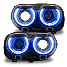 Load image into Gallery viewer, Oracle 15-21 Dodge Challenger RGB+W Headlight DRL Upgrade Kit - ColorSHIFT+W