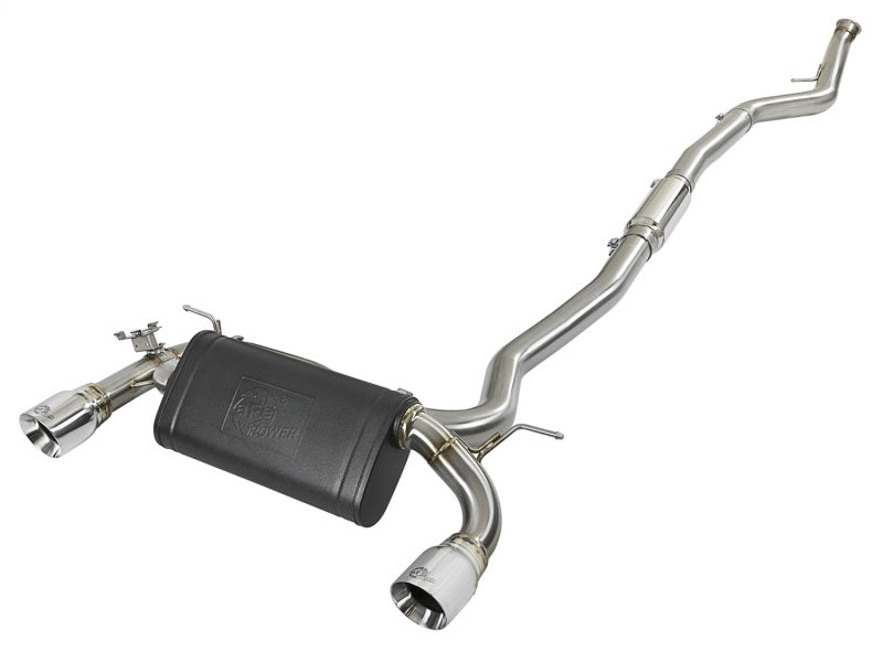 aFe MACH Force-Xp 3in 304 SS Cat-Back Exhaust w/Polished Tips 12-15 BMW 335i (F30) L6 3.0L (t) N55 - GTR Auto