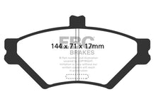 Load image into Gallery viewer, EBC 95-97 Ford Crown Victoria 4.6 (Phenolic Pistons) Yellowstuff Front Brake Pads