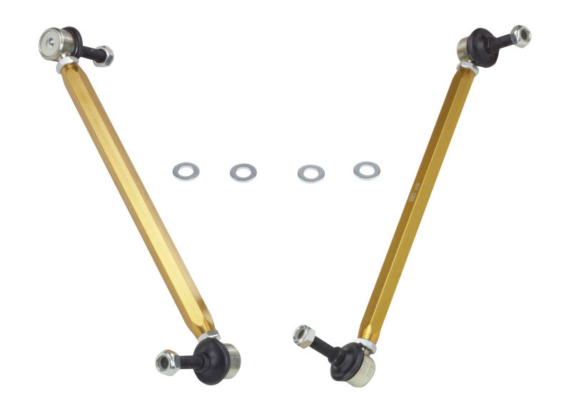 Whiteline 02-06 R53 & 06+ R56 Mini Cooper S  Front Swaybar link kit-adjustable ball end links - GTR Auto
