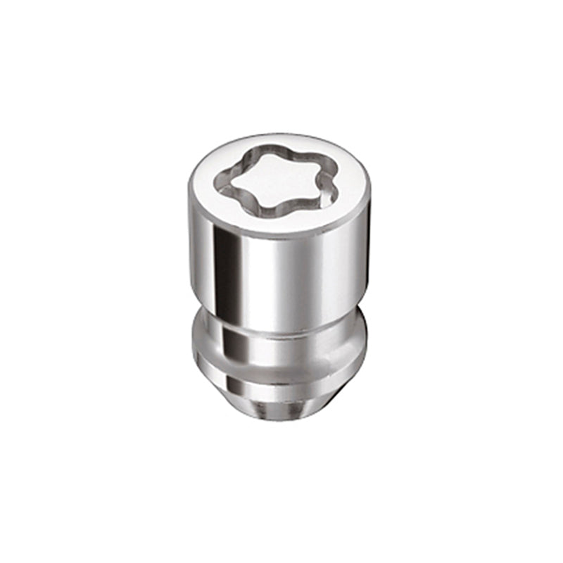 McGard Wheel Lock Nut Set - 5pk. (Cone Seat) M12X1.25 / 3/4 Hex / 1.28in. Length - Chrome - GTR Auto