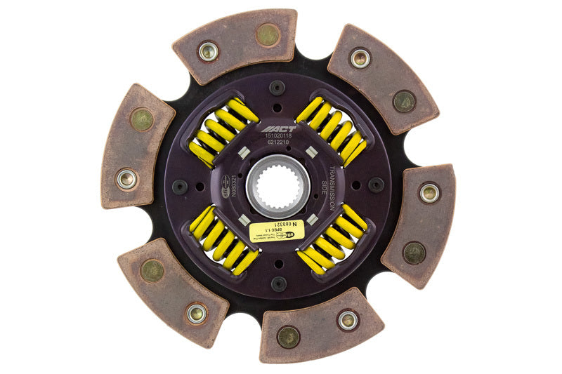 ACT 2000 Honda S2000 6 Pad Sprung Race Disc - GTR Auto