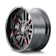 Load image into Gallery viewer, Mayhem 8115 Apollo 20x9 / 8x170 BP / 0mm Offset / 125.2mm Hub Black w/ Prism Red Wheel - GTR Auto