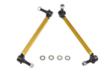 Load image into Gallery viewer, Whiteline 05+ Mustang Coupe 8cyl (Inc Shelby GT/ GT500) Front Swaybar Link Kit H/Duty Adj Steel Ball - GTR Auto