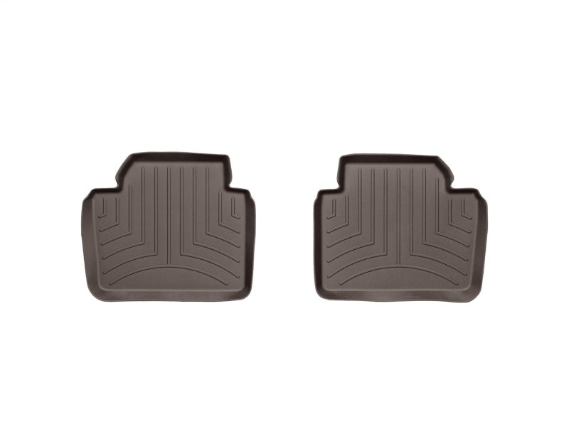 WeatherTech 2012+ BMW 3-Series Rear FloorLiner - Cocoa - GTR Auto