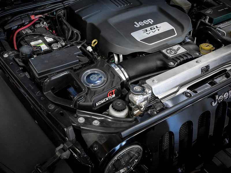 aFe Momentum GT Pro 5R Cold Air Intake System 12-18 Jeep Wrangler JK V6 3.6L - GTR Auto