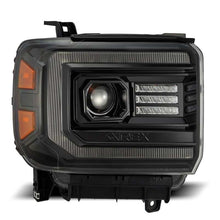 Load image into Gallery viewer, AlphaRex 14-18 GMC Sierra PRO-Series Proj Headlights Plank Alpha Blk w/Activ Light/Seq Signal/DRL - GTR Auto