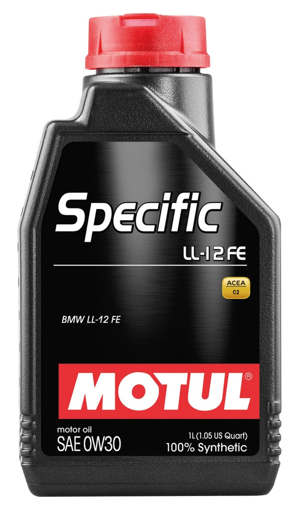Motul 1L 100% Synthetic High Performance Engine Oil ACEA C2 BMW LL-12 FE+ 0W30 - GTR Auto