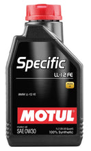 Load image into Gallery viewer, Motul 1L 100% Synthetic High Performance Engine Oil ACEA C2 BMW LL-12 FE+ 0W30 - GTR Auto