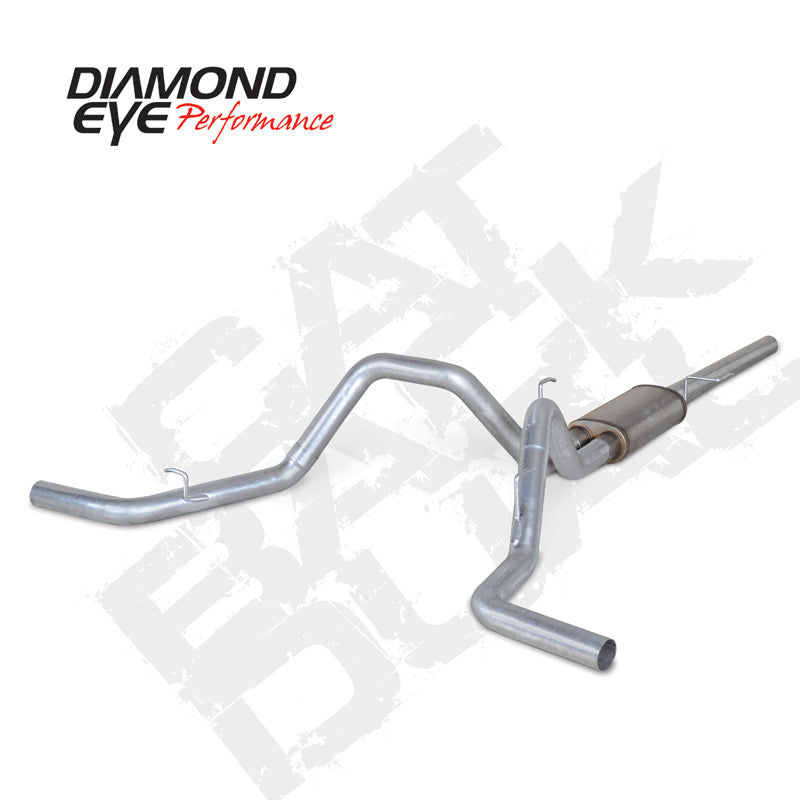 Diamond Eye KIT 3in Catback DUAL GAS AL FORD 5.4L F150 04-08 - GTR Auto