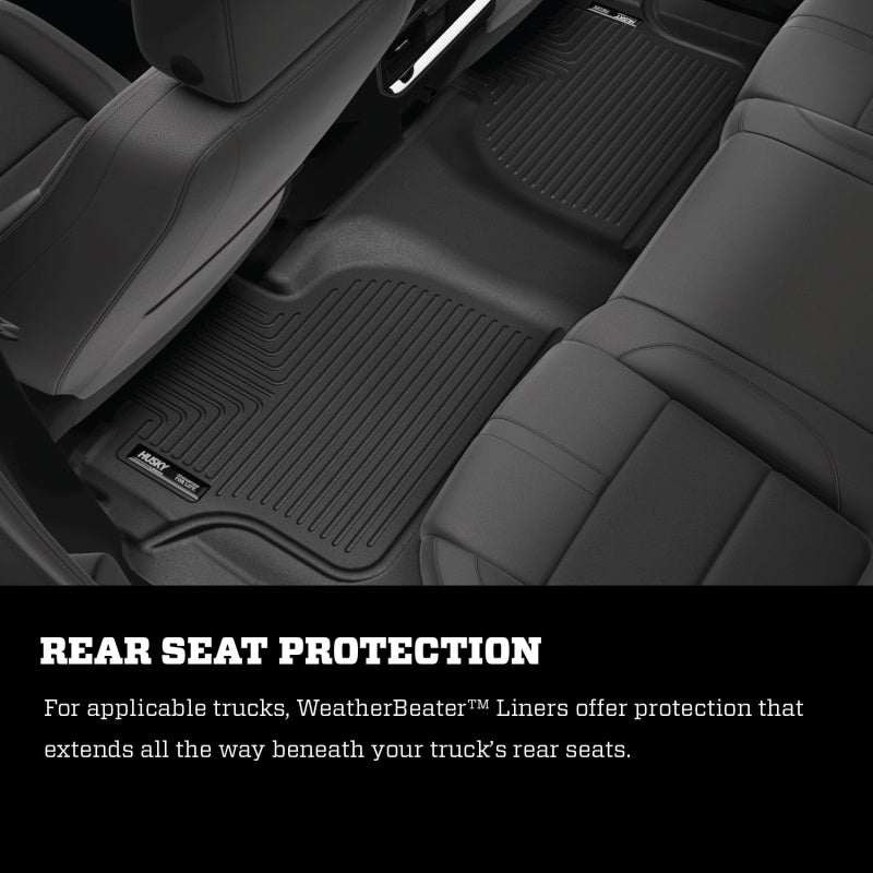 Husky Liners 2019 Subaru Forester Weatherbeater Black Front & 2nd Seat Floor Liners 95891